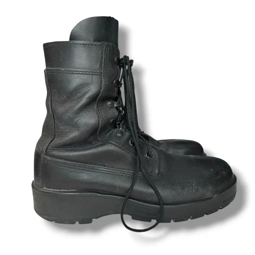Belleville Men's Combat Boots Steel Toe Vibram Sole Black Size 7XW